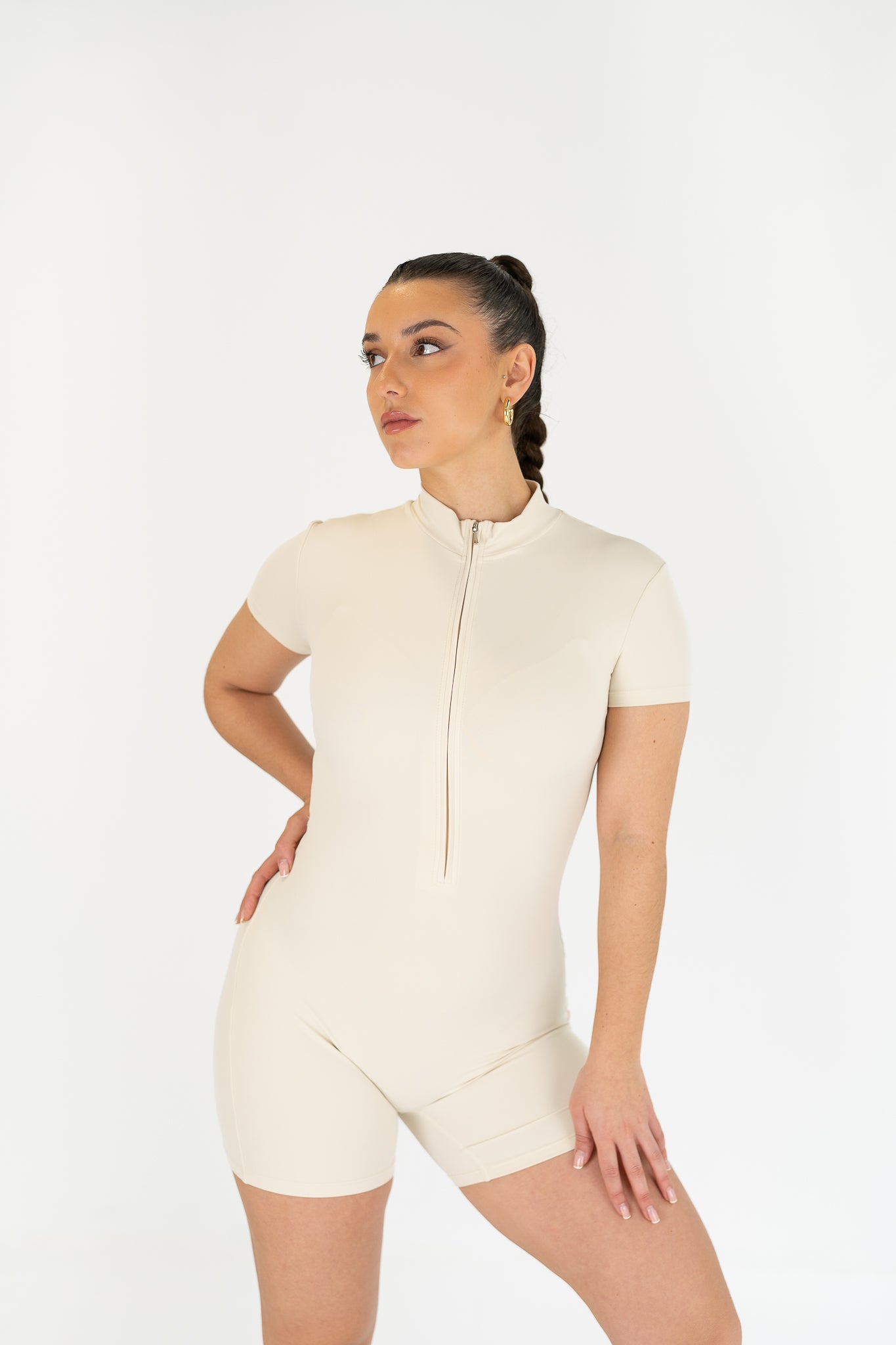 Jumpsuit Manga Corta